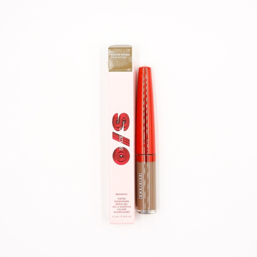 ONE/SIZE - Browkiki Tinted Nourishing Brow Gel‎ - 04 Medium Brown